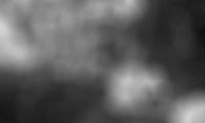 Beautiful black smoke bokeh background and wallpaper. Texture blur dark floor and fog