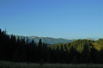 Obraz premium beautiful view from the mountain