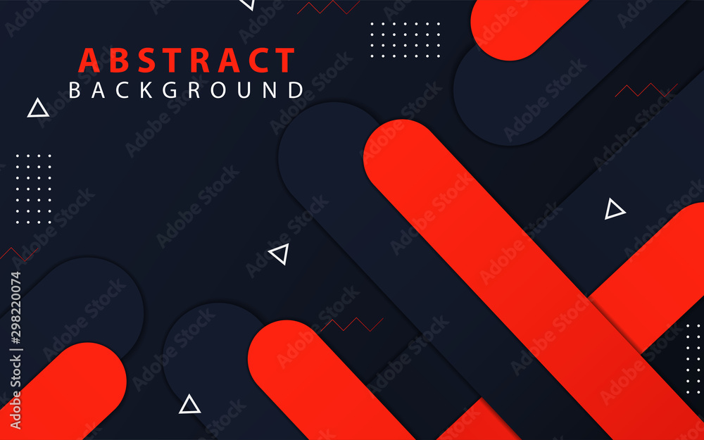 Poster abstract geometric hipster background shapes. modern and trendy color concept vector design template
