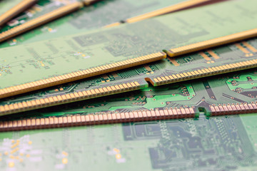  Ddr and sdram main storage are each other.  Many random access memory is a close up. Computer...