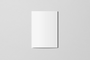 3d rendering a4 brochure