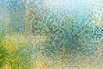abstract rainbow shiny tile background