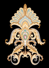 Decorative elegant luxury design.Design for cover, fabric, textile, wrapping paper .