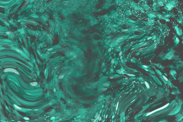 Shiny mint abstract background.