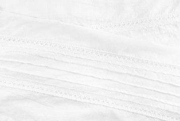 white lace fabric close up background