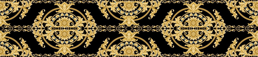 Decorative elegant luxury design.Vintage elements in baroque, rococo style.Design for cover, fabric, textile, wrapping paper .