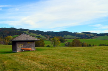 Fototapeta na wymiar Schwarzwaldlandschaft bei St. Peter