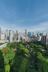 Obraz premium Cityscapes and Skyline of Bangkok, Thailand