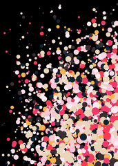 Colorful Universe Distribution Computational Generative Art background illustration