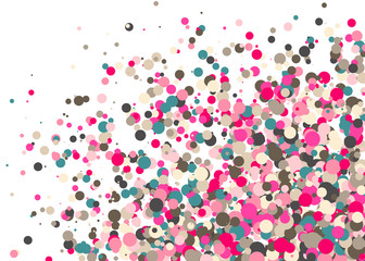 Colorful Universe Distribution Computational Generative Art background illustration