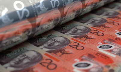 Printing Australian Dollar Notes © alswart