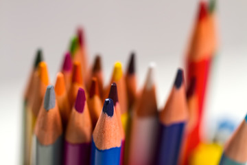Obraz premium pencils of different colors