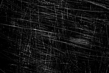 scratches isolated on black