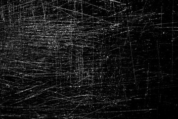 scratches isolated on black