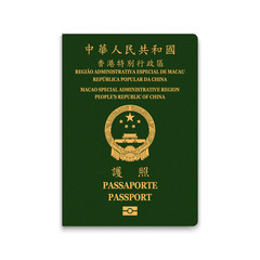 Realistic 3d Passport