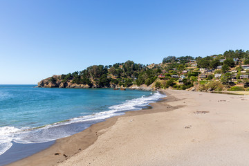 Muir Beach in Western Marin County, California, USA