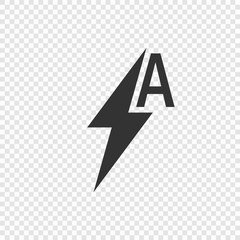 Lightning or electric power Icon