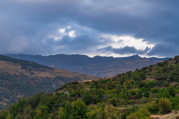 High mountain landscapes of Sierra Nevada