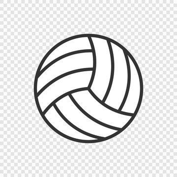 ball icon isolated vector illustration