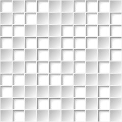 White geometric texture. Vector background for cover design