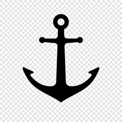 Nautical anchor icon