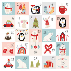 Christmas advent calendar