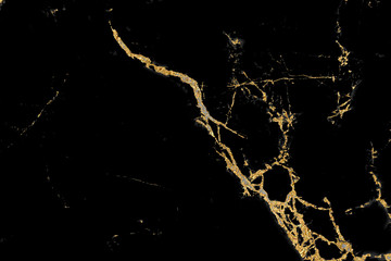 Black and gold marble texture design for cover book or brochure, poster, wallpaper background or realistic business and design artwork.