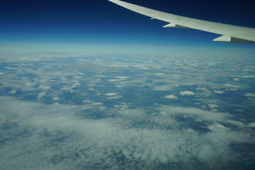 out side airplane window