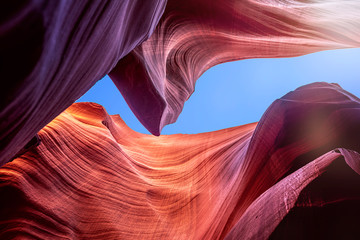 Antelope Canyon in Page, Arizona, USA. © S Quintans
