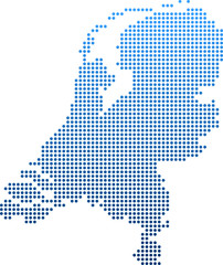 Fototapeta na wymiar map of Netherlands