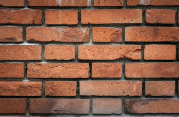 Old brickwork, a fragment of the wall