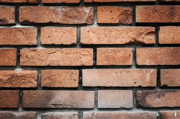 Old brickwork, a fragment of the wall