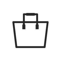 Shopping Bag icon vector symbol illustration EPS 10
