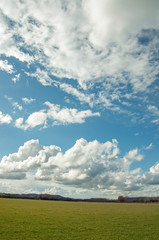 clouds and blue skies