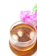 Japanese summer image, iced barley tea