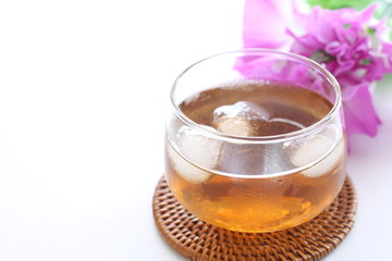Japanese summer image, iced barley tea