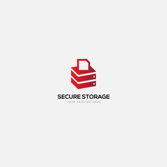 Secure Document Storage logo designs
