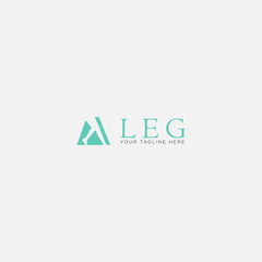 leg socks logo designs modern logo