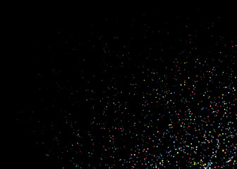 Colorful Universe Distribution Computational Generative Art background illustration