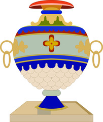 vase with flowers