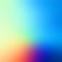 Creative spectrum vibrant cool background. Digital interactive blurry pattern. Blue yellow red pink gradient mixed texture. Fantastic abstract illustration.