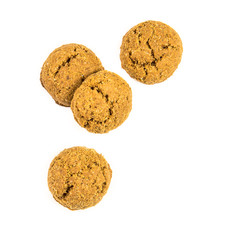 Four pepernoten cookies