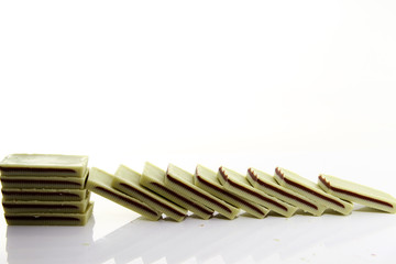 Mint chocolate bar