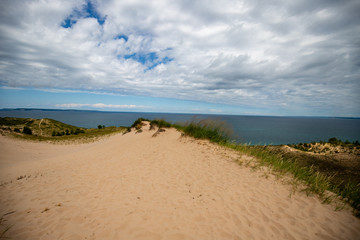 Dünenlandschaft am großen See 