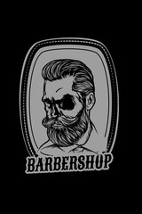 barbershop logo vintage