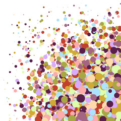 Colorful Universe Distribution Computational Generative Art background illustration