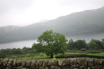 lake in the mountains