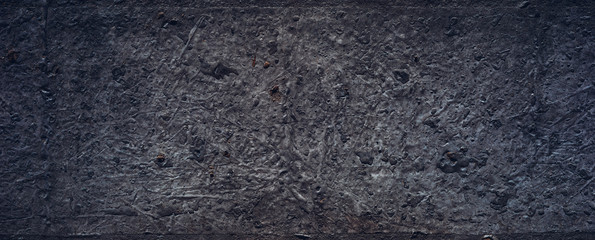 High resolution black concrete wall rough texture background