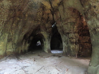 tunnel in cave