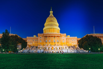 Fototapeta premium Washington, USA, United States Capitol, often called the Capitol Building.